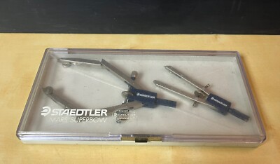 Vintage Staedtler Mars Superbow Compass Set (Germany)