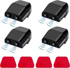 4 PCS Deer Whistles for Car, Automotive Deer Warning Whistle Devices, Animal War