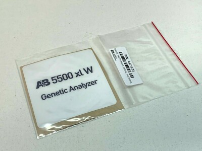 Applied Biosystems 5500 xl Wildfire Genetic Analyzer BADGE STICKER DECAL