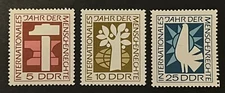 Travelstamps: Germany DDR Stamps Mi 1386-1370 Sc #1009-1011 Human Rights MNH OG