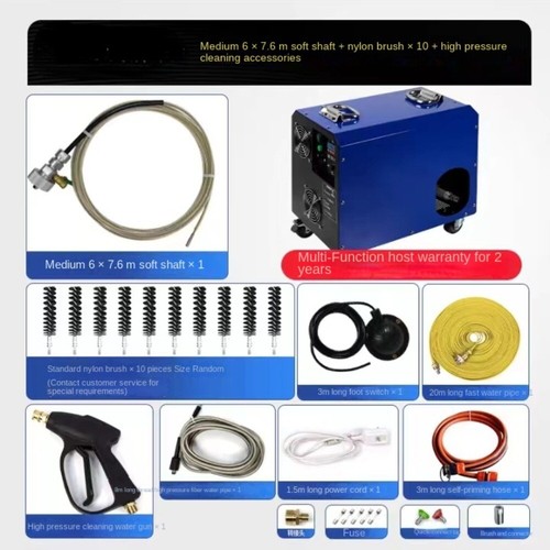 KT-106 Professional Strong Power 1200W High Pressure Water for Industrial Tube - Bild 8 von 10