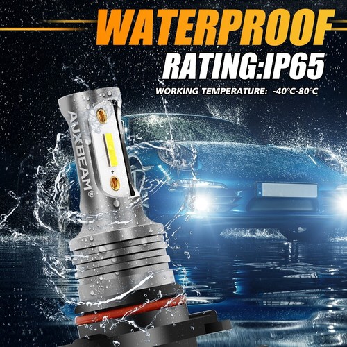 Pair 9140 9145 H10 HB3 9005 LED Fog Light 4000LM 6000K White Driving DRL Bulb - Picture 6 of 12