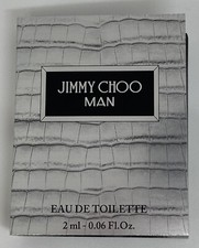 Jimmy Choo Man 0.06 oz 2 ml Eau De Toilette Spray Mini/Travel Sample Vial Mens