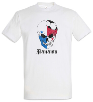 Panama Football Comet Herren T-Shirt Panamaisch Panamanian Fußball Fahne