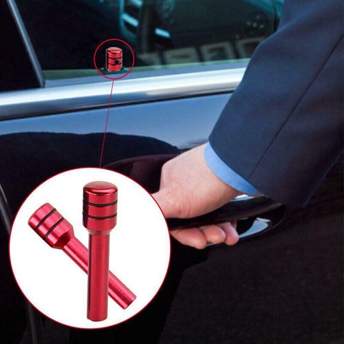 2pcs Car Interior Accessories Auto Door Locking Lock Knob Pull Pins Cover Parts - Picture 6 of 19