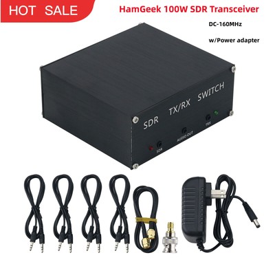 HamGeek 100W SDR Transceiver Switch TX RX Switch Antenna Sharer TR Switch Box #W