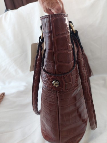 Borsa a tracolla PATRICIA NASH Abingdon British Tan in pelle tote bag nuova - Foto 3 di 5
