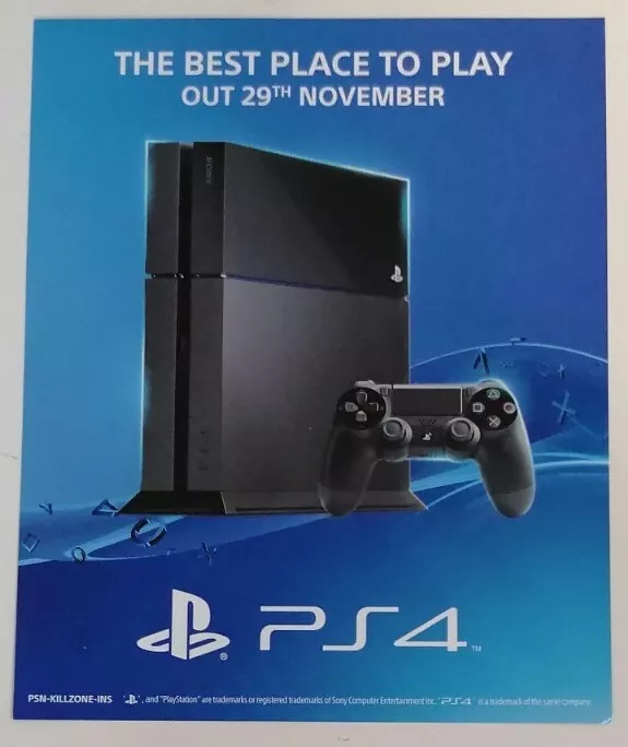FLYER Sony PlayStation PS4 Collectible 6