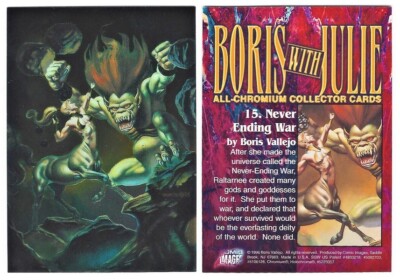 1996 Boris With Julie All-Chromium by Comic Images Singles You