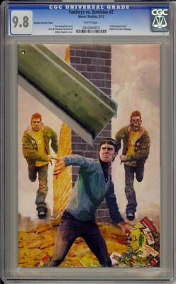 FANBOYS VS ZOMBIES #2   CGC 9.8 NM/M   ARTHUR SUYDAM VARIANT   1 FOR 50