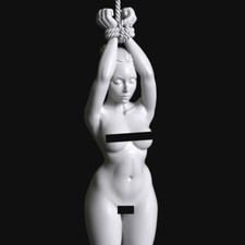 Slave Girl 18 - 28mm Scale Resin Miniature by Manufaktura Miniatures