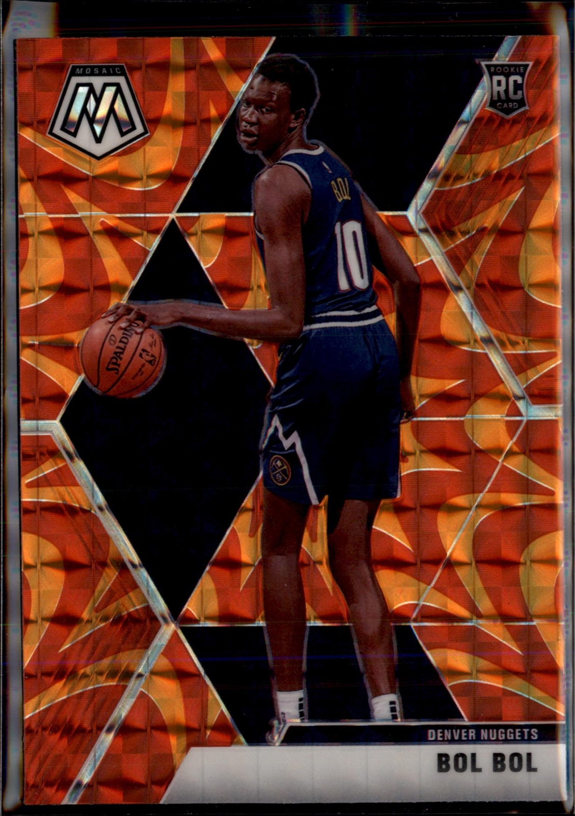 2019-20 Panini Mosaic #222 Bol Bol Reactive Orange