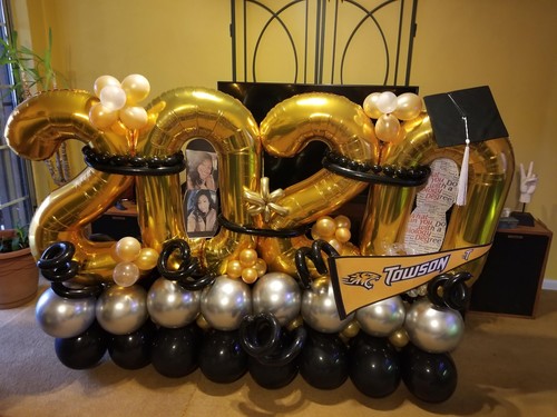 Gold Balloon Number 0 Birthday Balloon 40 Inch Large Giant Jumbo Mylar Foil H... - Picture 6 of 7