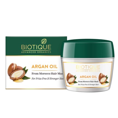 Biotique Advanced Organics Argan Oil From Morocco Hair Mask (175gm),