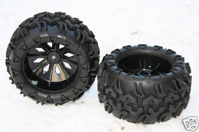 MONSTER TRUCK RÄDER REIFEN 1:5 1:6 FG CARSON REELY CARBON BREAKER SMARTECH XTC &