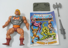 100  Complete 1984 He-Man Battle Armor MOTU Masters of the Universe Figure Comic