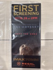 The Odyssey IMAX 70MM Christopher Nolan Physical Commemorative Ticket Stub