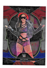 2023 Panini WWE Select Jacy Jayne Concourse Red & Blue Prizm #15
