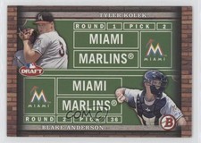 2014 Bowman Draft Dual Draftees Blake Anderson Tyler Kolek #DD-KA 0n2