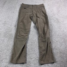 Kuhl Pants Mens 30 Brown Radikl Hiking Outdoors Workwear Stretch Climbing 30x30