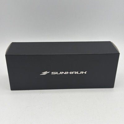 SUNHAUK Phase Zero Enhanced Daytona Metallic Black Gradient Sunglasses New