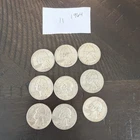 Set 9 Silver Quarters 90% Silver  1964 Quarters random mints/circulated lot  #11
