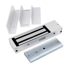 Waterproof 12VDC 24VDC Heavy Duty Magnetic Door Lock Gate Lock 1200lbs Holdin...
