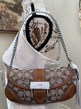Coach soho 25 bag in crystal signature jacqua...