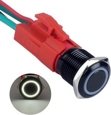 Heavy Duty 16mm Momentary Metal Push Button S...