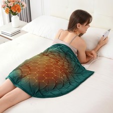 Kaisa Weighted Heating Blanket 5 lbs, 26" x 35" Large Size Heating Pad for Ba...