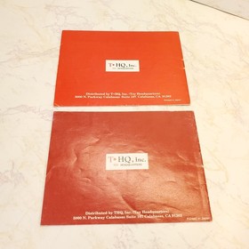 Set of 2 NES Manuals Home Alone 1 + 2 | Nintendo Game Instruction Booklets