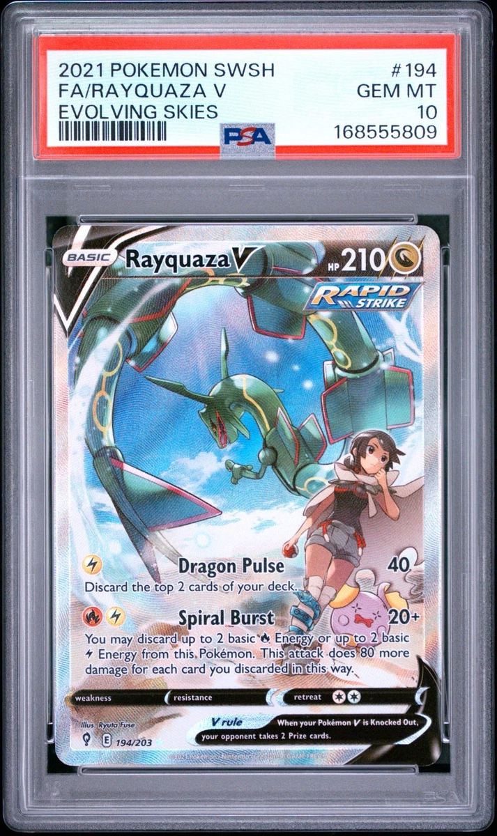25+ Rayquaza Pokémon TCG Professional Sports Authenticator (PSA