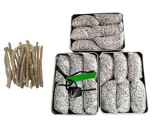 Emergency Fire Starter Kit: Magnesium Shavings, Ferro Rod  Fire Rope - 2000 Str