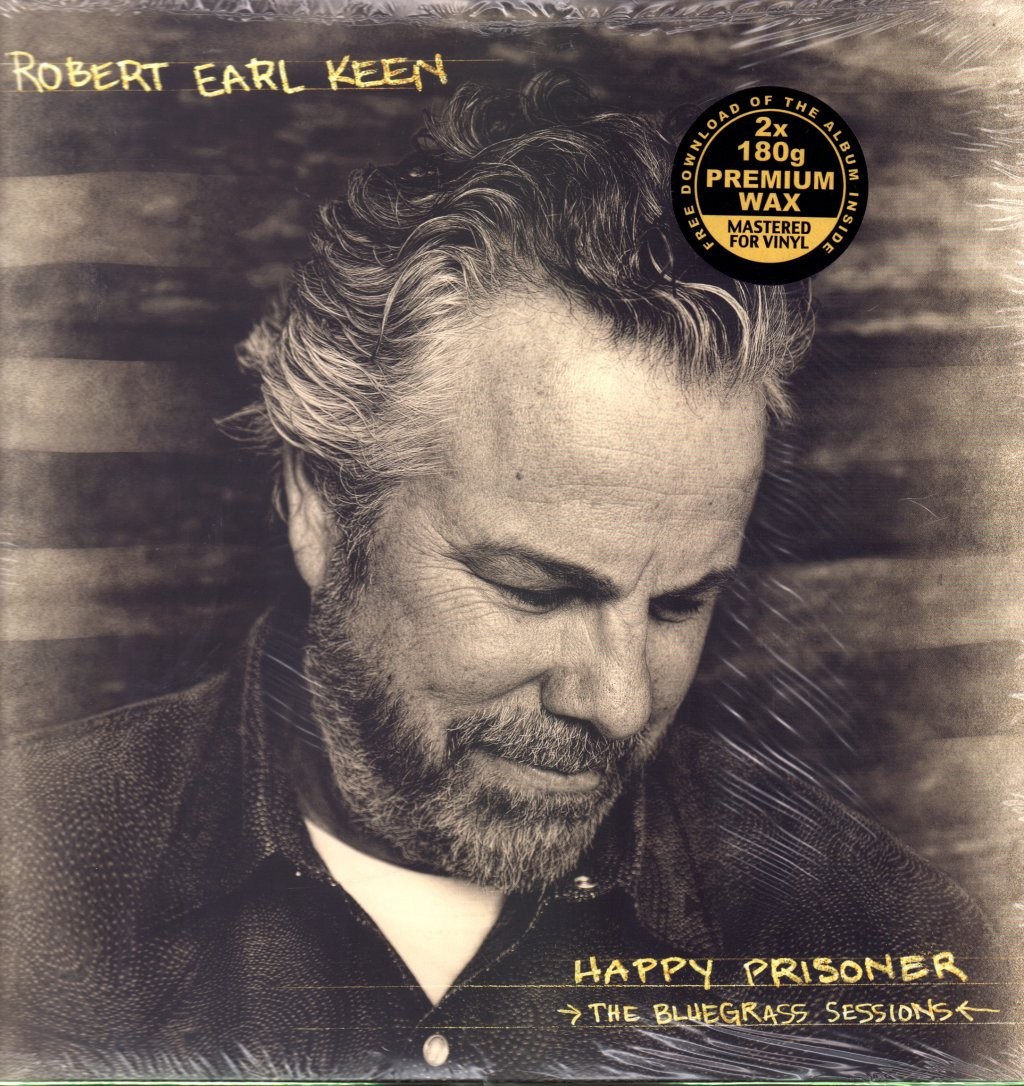 Robert Earl Keen Happy Prisoner (The Bluegrass Sessions) double LP vinyl USA