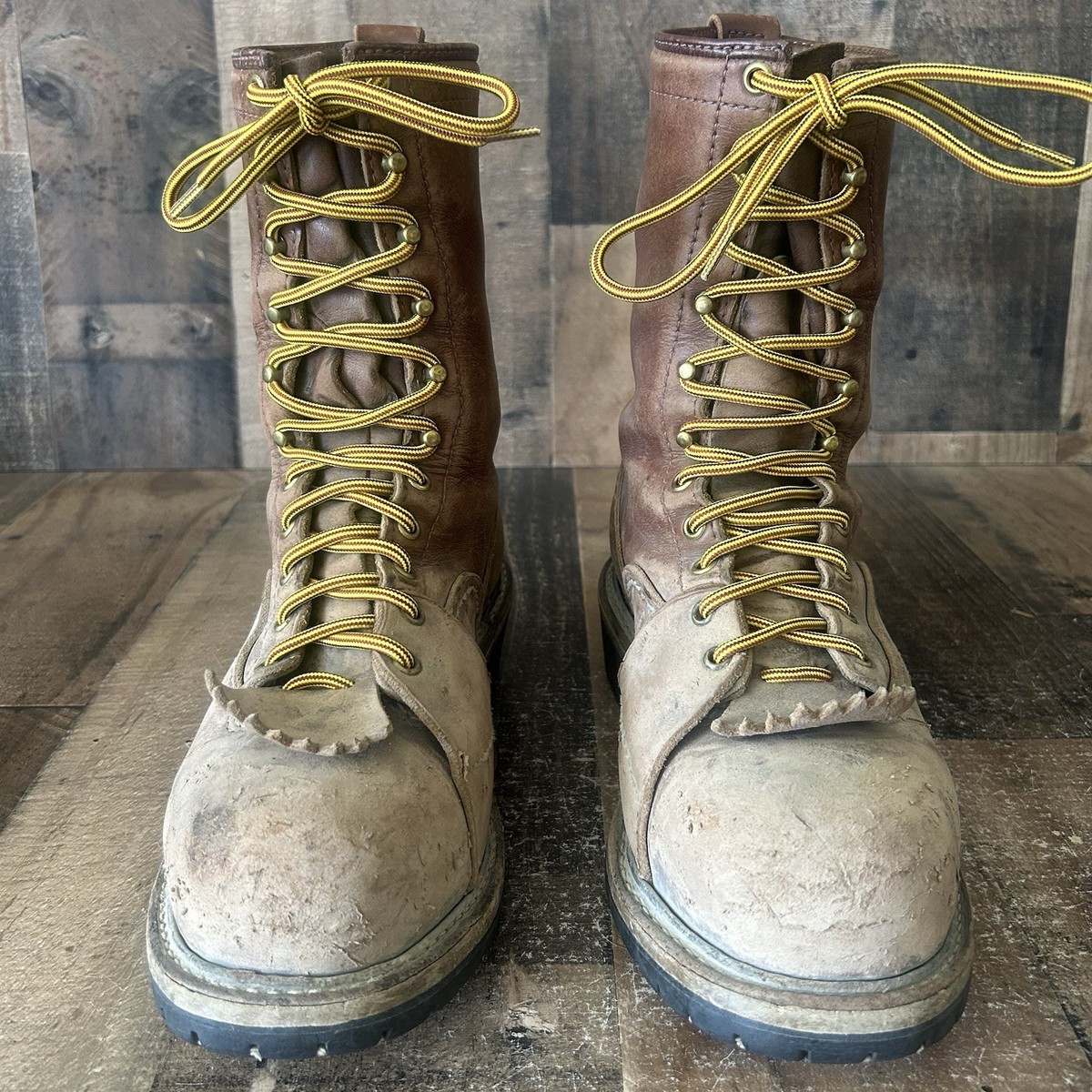 Wesco Vintage Lace Up Steel Toe Work Boots Mens 8.5 D Wesco Jobmaster - Carter main image 2