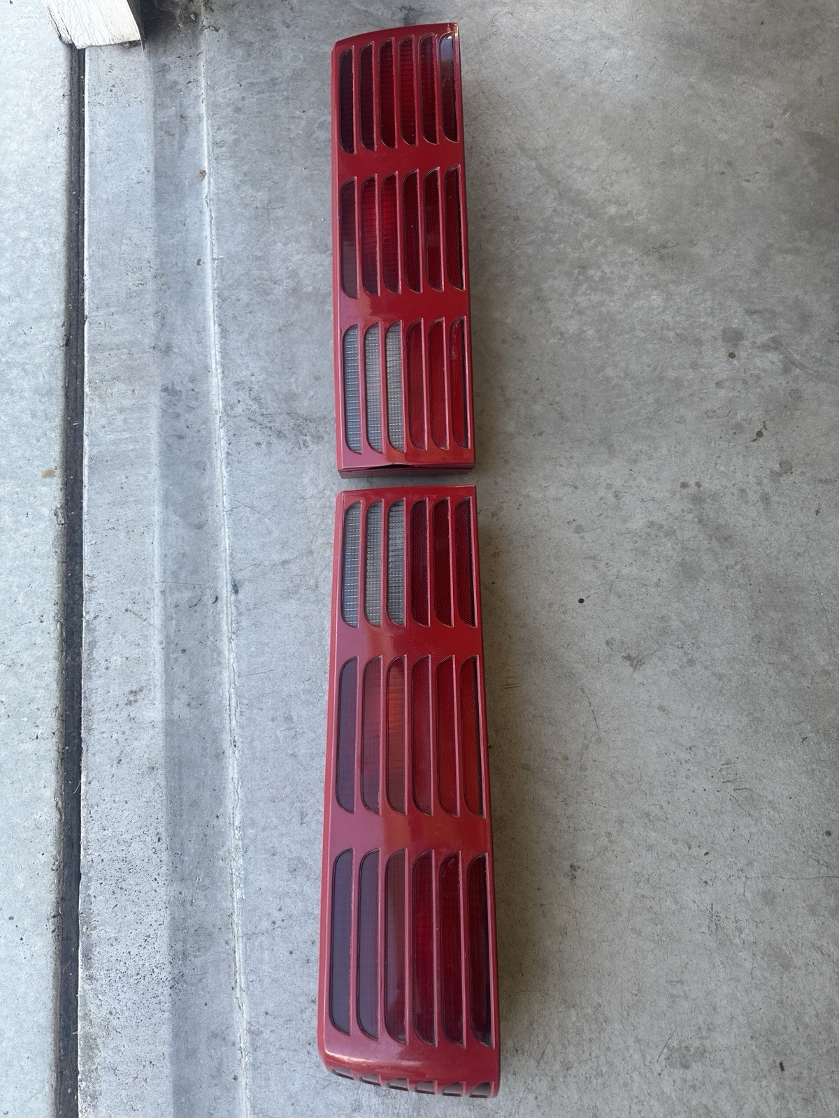 87-93 Mustang Gt Red Tail Light Assemblies  1987-1993 Gt OEM Ford GT Foxbody
