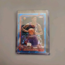 VJ Edgecombe 2025-26 Topps Chrome Blue Sapphire Basketball RC #253 Rookie 76ers