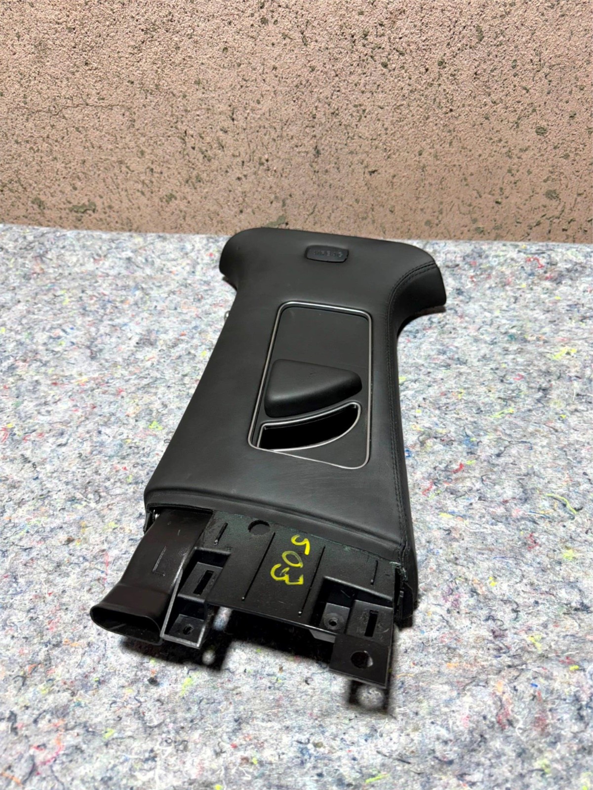 06-12 BENTLEY CONTINENTAL FLYING SPUR DRIVER SIDE B PILLAR COVER TRIM 3W5867285D