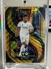 2024-25 Panini Select FIFA Mezzanine Prizm Rodrygo No.115 #05/10