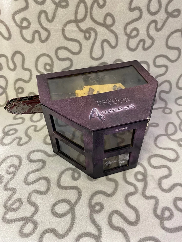 RESIDENT EVIL 4   CHAINSAW CONTROLLER NEW LIMITED GAME CUBE, foto 1 di 5