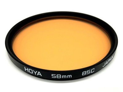 Hoya Farbfilter orange 85C Filter 58mm Kreisförmig Filtergewinde