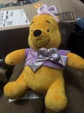 Disney Winnie The Pooh Plush Easter Bunny Small 10  for Kids   NEW