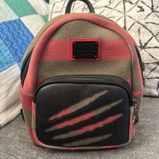 Loungefly Freddy Krueger Nightmare on Elm Street Sweater Mini Backpack NEW