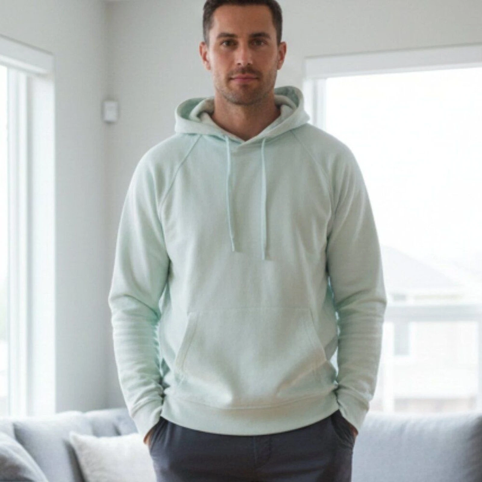 Lululemon Men City Sweat Pullover Hoodie mint green M lounge athletic casual
Opens in a new window o