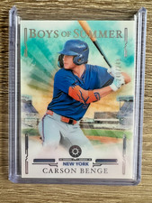 CARSON BENGE 2025 PANINI BOYS OF SUMMER #/249 ROOKIE Mets