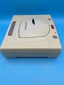 Sega Saturn Console System HST-3220 White Model w/ cables - US Seller!
