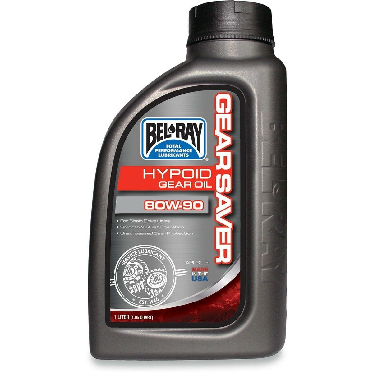 Bel-Ray Gear Saver Hypoid Gear Oil 80W90 1 Liter Bottle