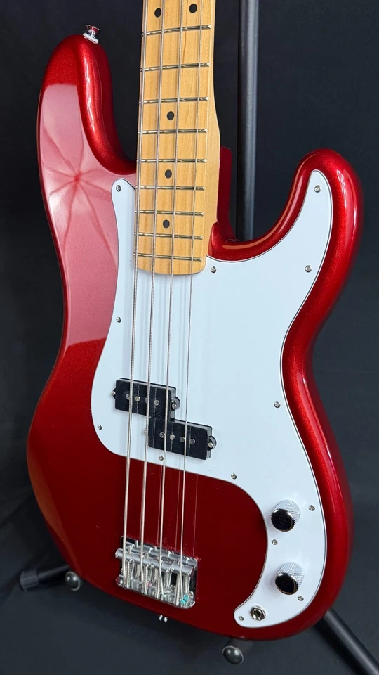 Fender Standard Precision Bass (2025) 4-String Bass Guitar Candy Cola Finish - Image 4 of 4