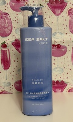 OKAN:EN SEA SALT MEN S SEA SALT AMINO ACID FRAGRANCE SHAMPOO 800ML NEW! SEALED!