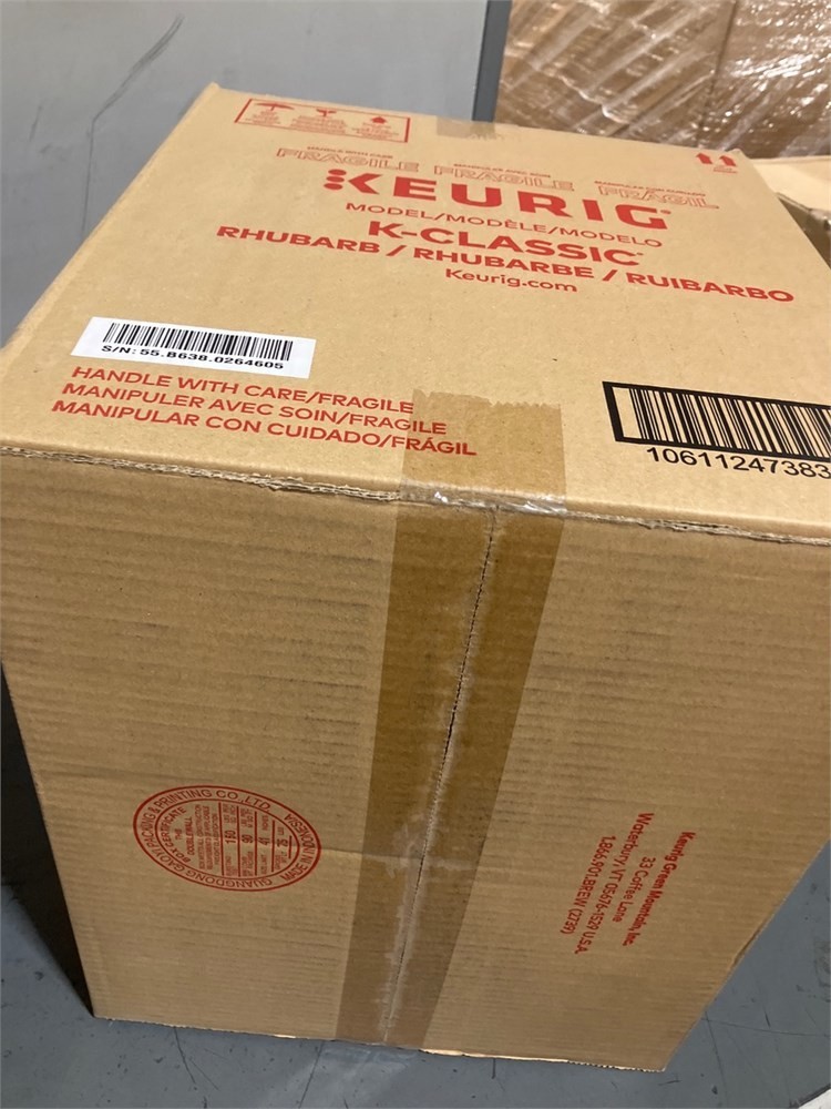 Keurig K-Classic Single Serve K-Cup Coffee Maker &ndash; Rhubarb